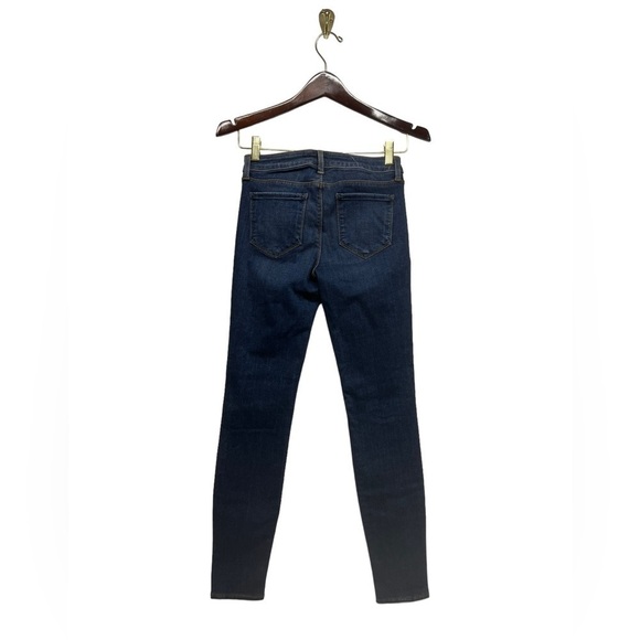 L’AGENCE Brigette Mid Rise Skinny Jeans Dark Vintage 24 - Picture 7 of 9